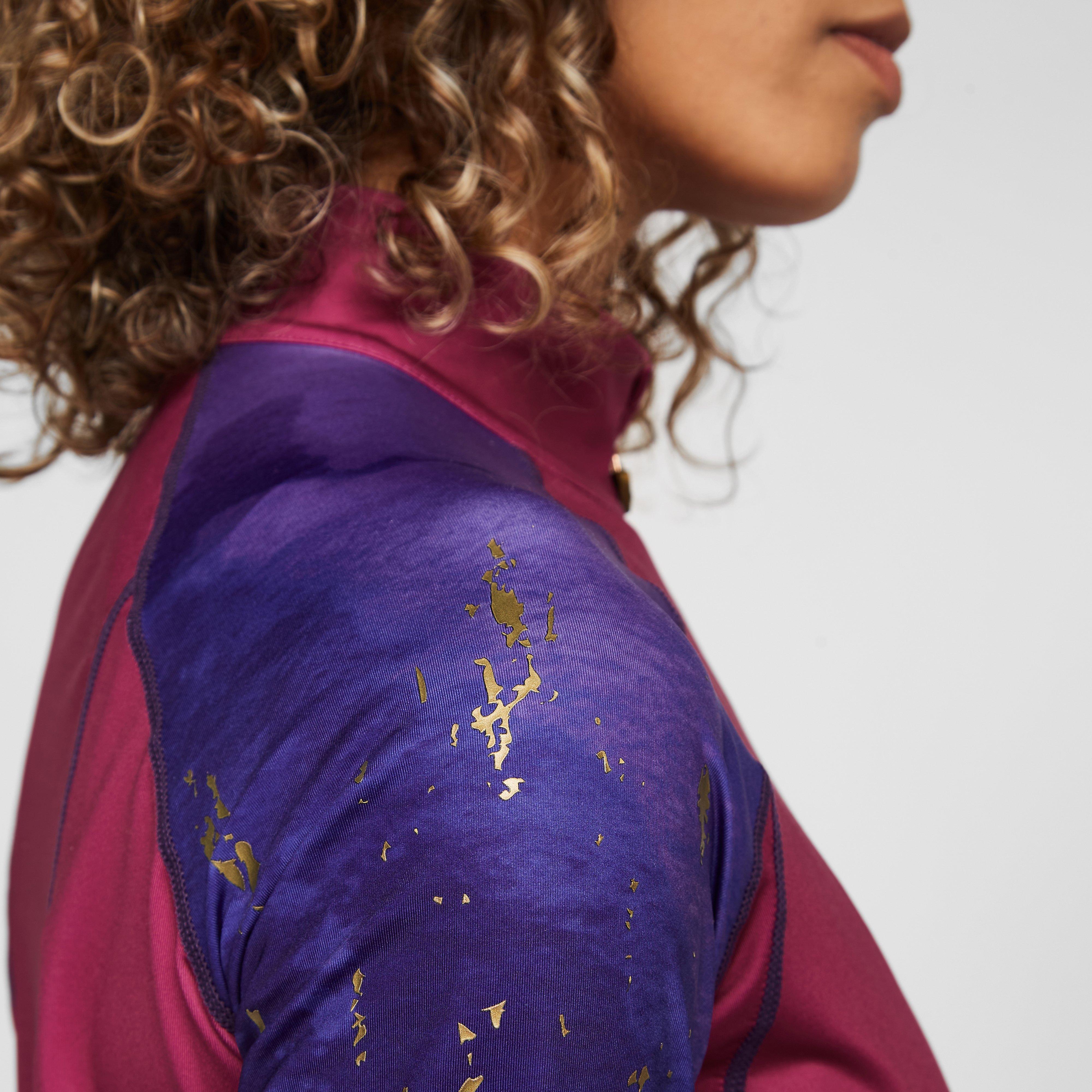 Womens Hyde Park Cross Country Shirt Amethyst