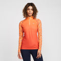 Womens Hyde Park Cross Country Shirt Orange Spot