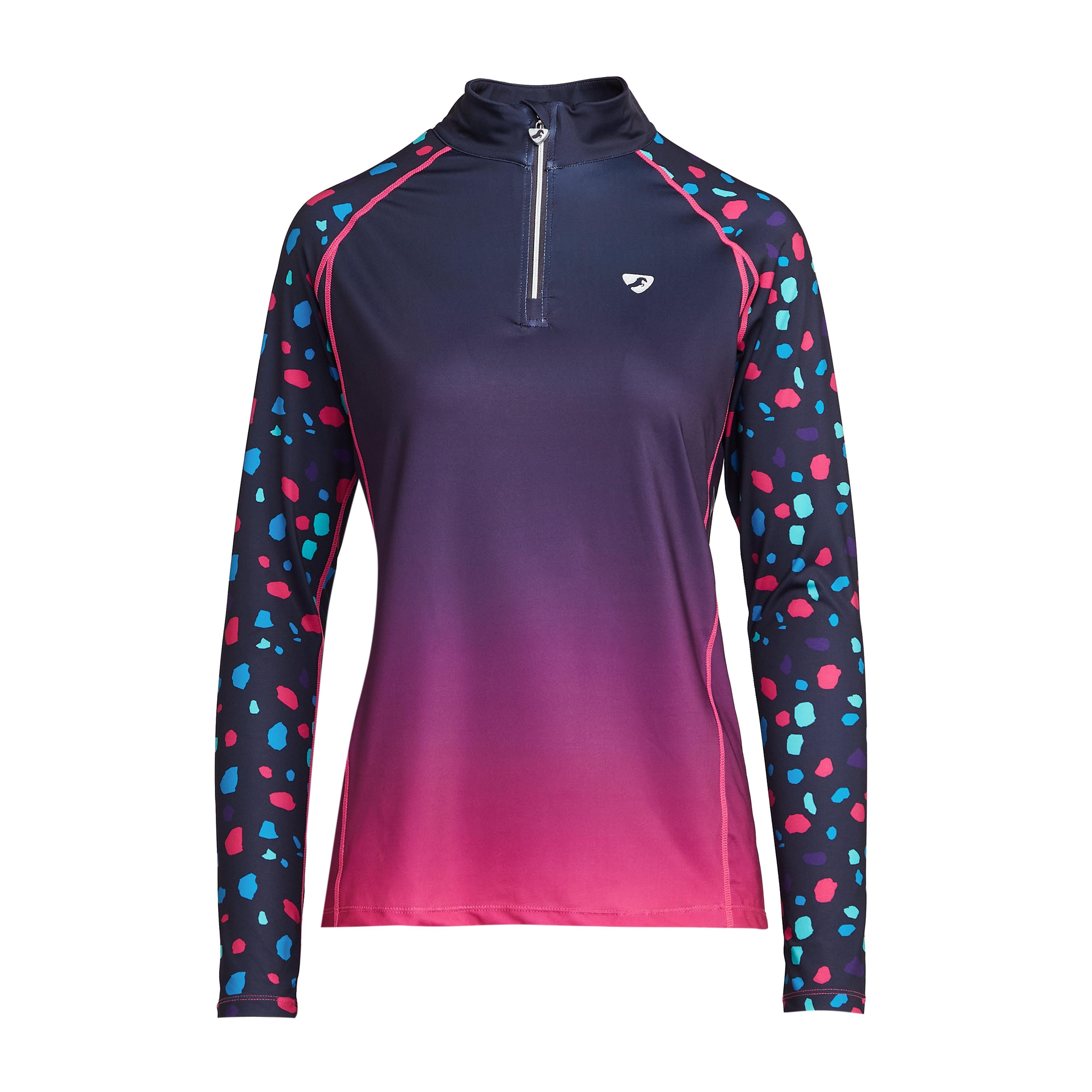 Womens Hyde Park Cross Country Shirt Pink Spot