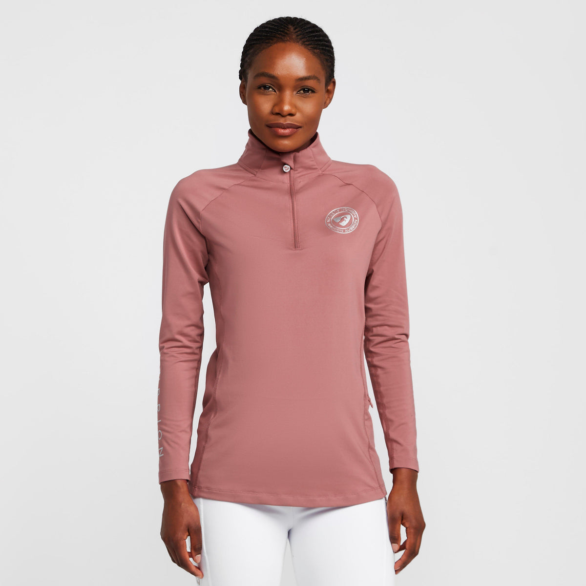 Womens Newbury Long Sleeve Base Layer Dusky Pink
