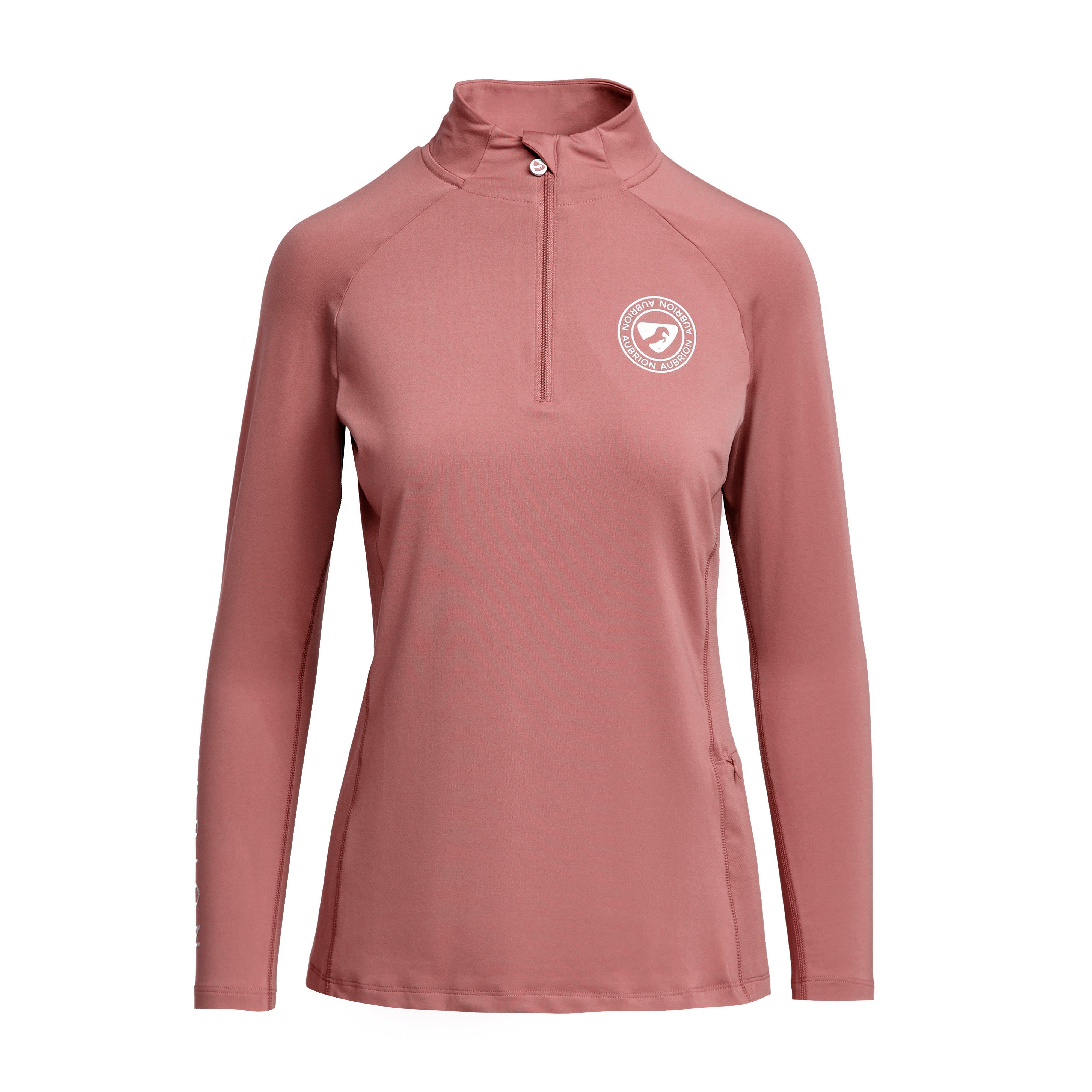 Womens Newbury Long Sleeve Base Layer Dusky Pink