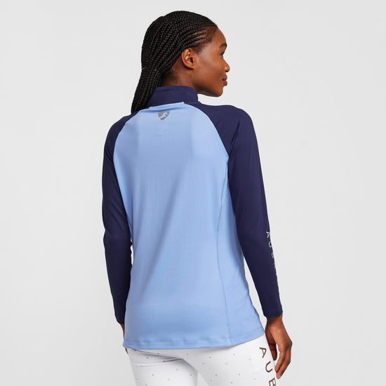 Womens Newbury Long Sleeve Base Layer Sky Blue