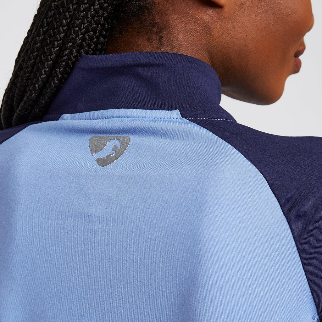 Womens Newbury Long Sleeve Base Layer Sky Blue