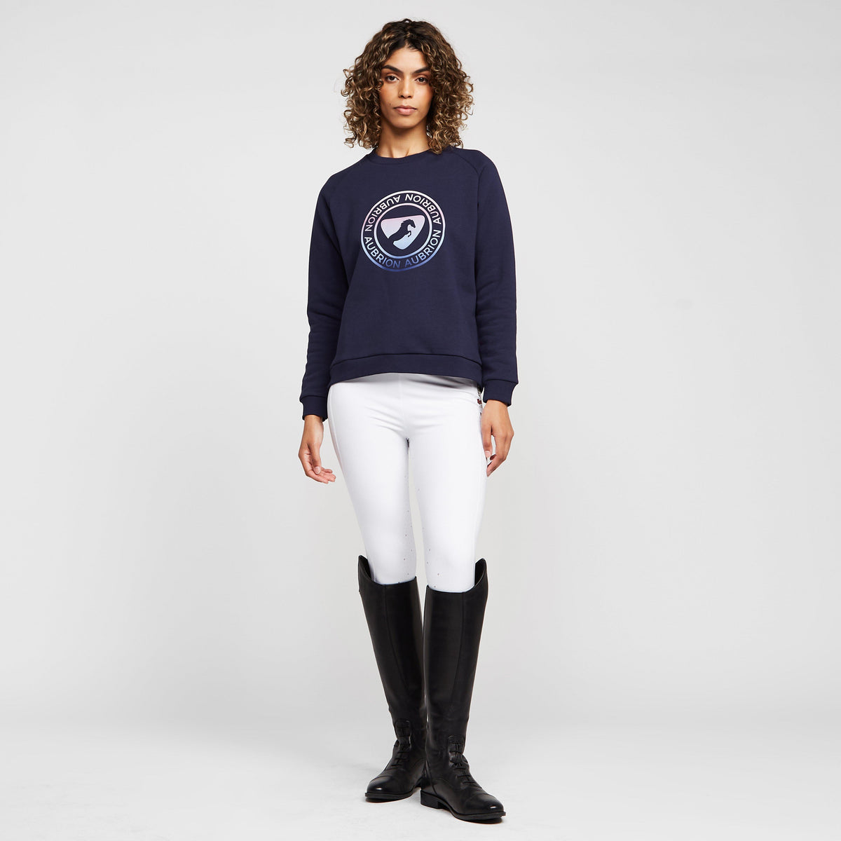 Womens Boston Sweatshirt Dark Navy