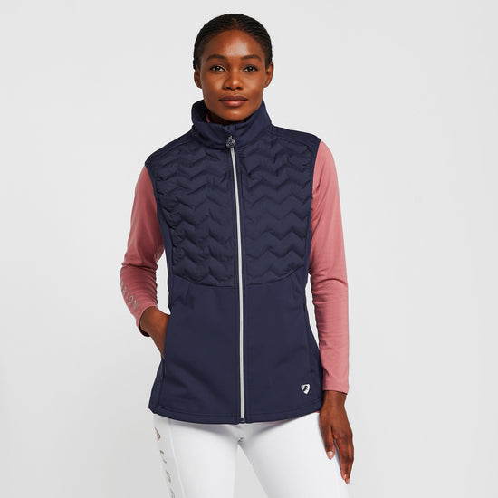 Womens Vale Gilet Dark Navy