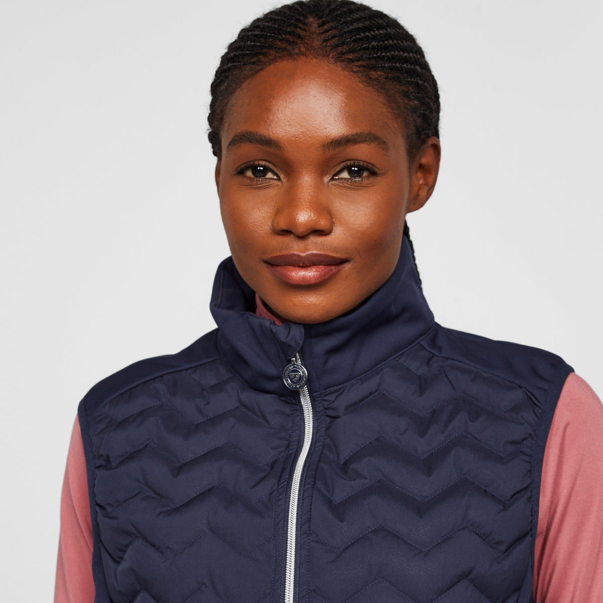 Womens Vale Gilet Dark Navy