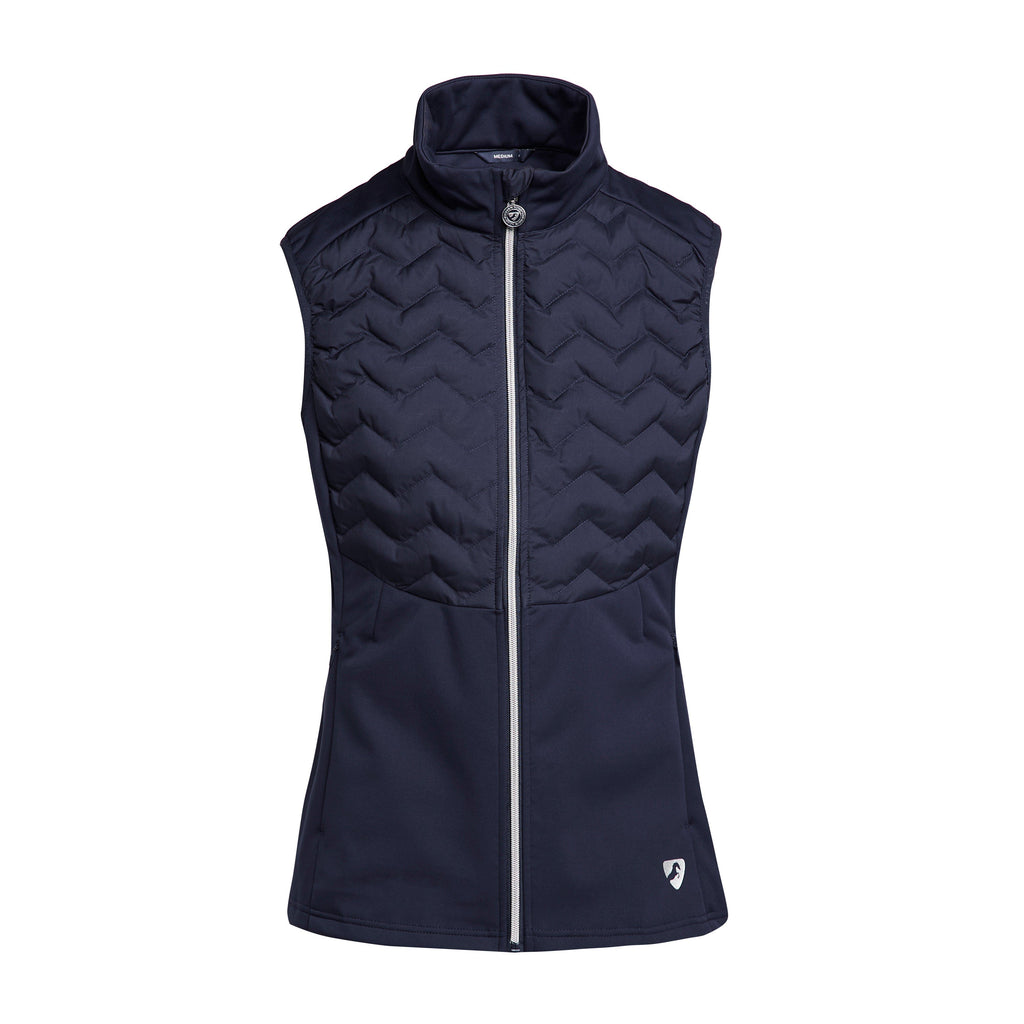Womens Vale Gilet Dark Navy