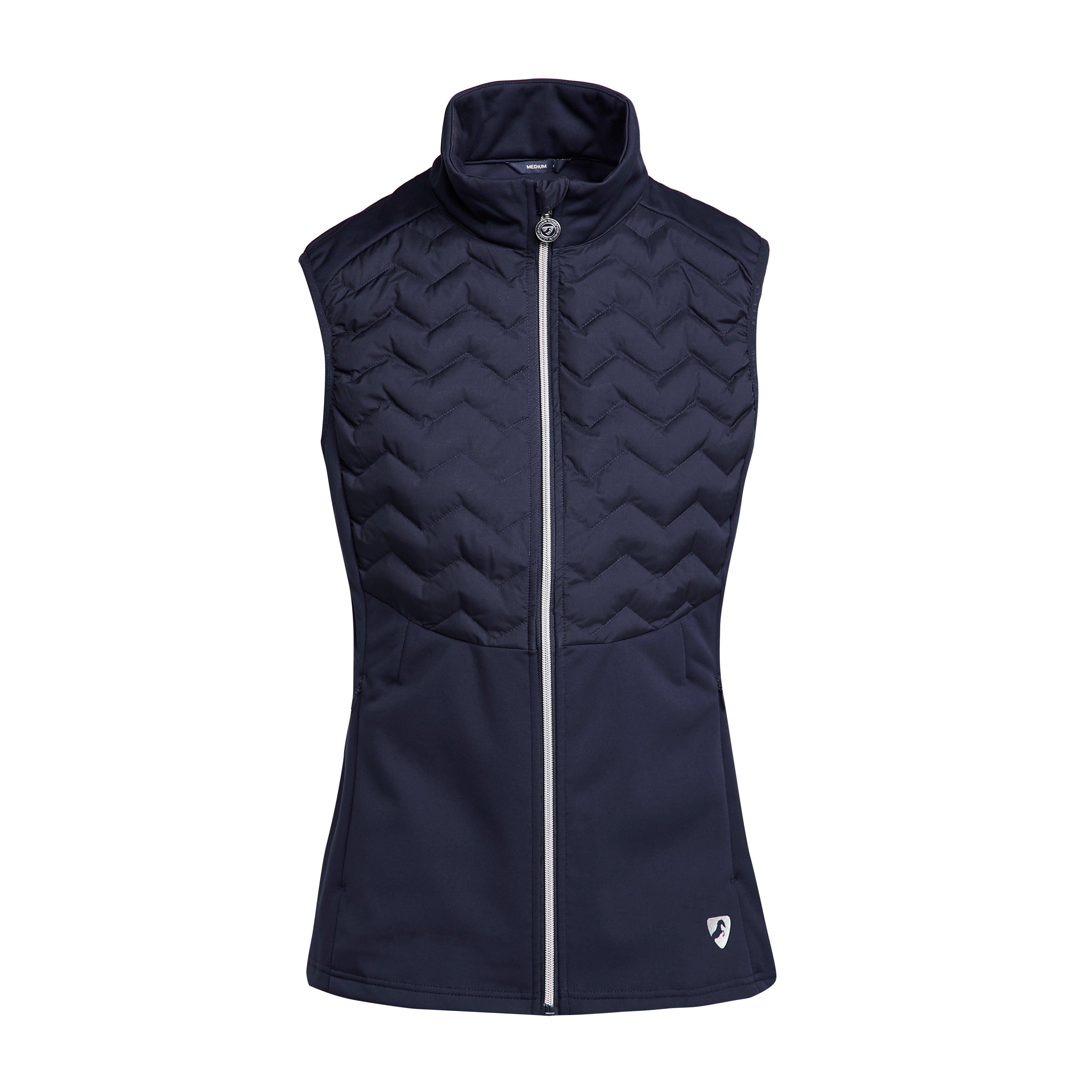 Womens Vale Gilet Dark Navy