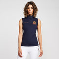 Womens Team Sleeveless Base Layer Navy