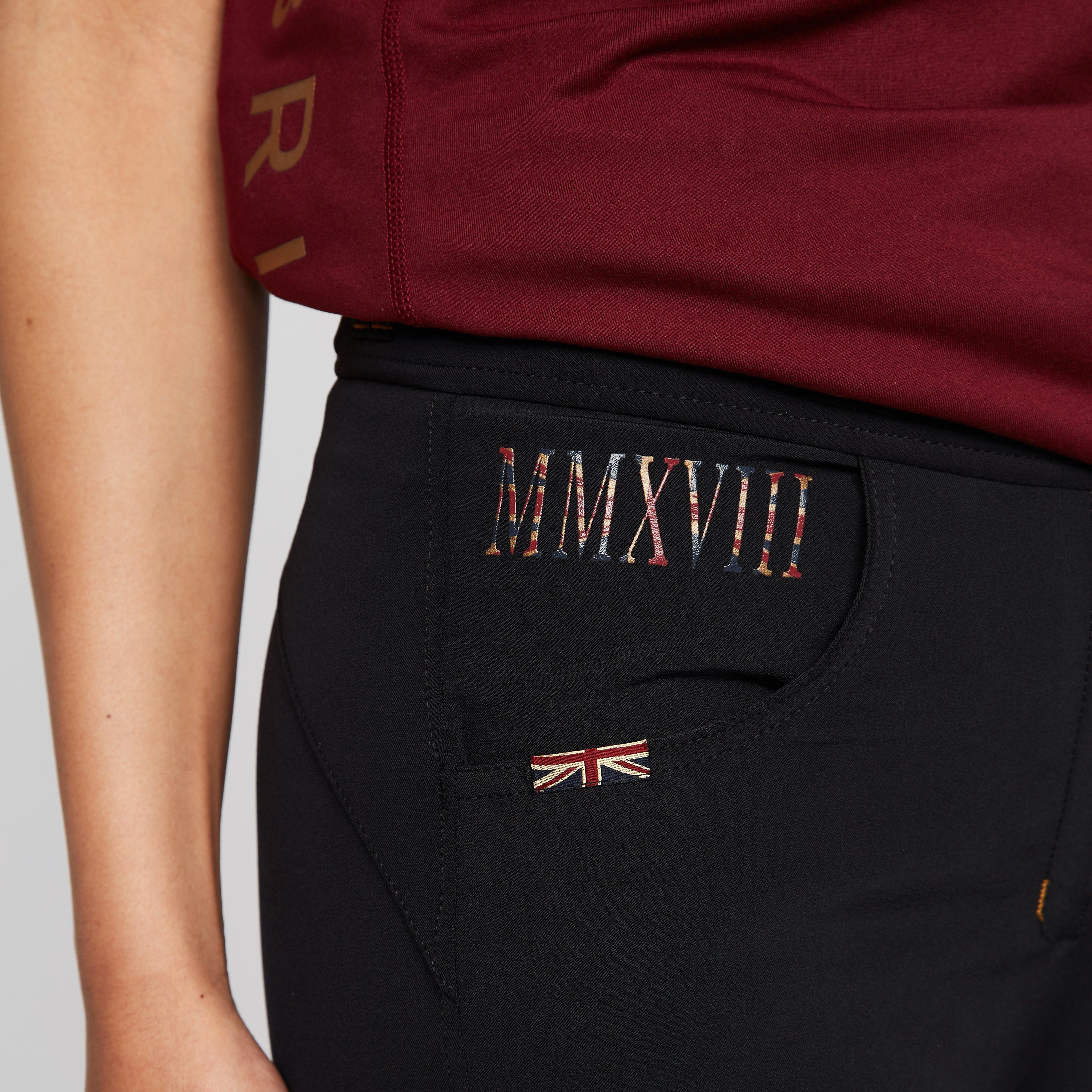 Womens Team Breeches Black
