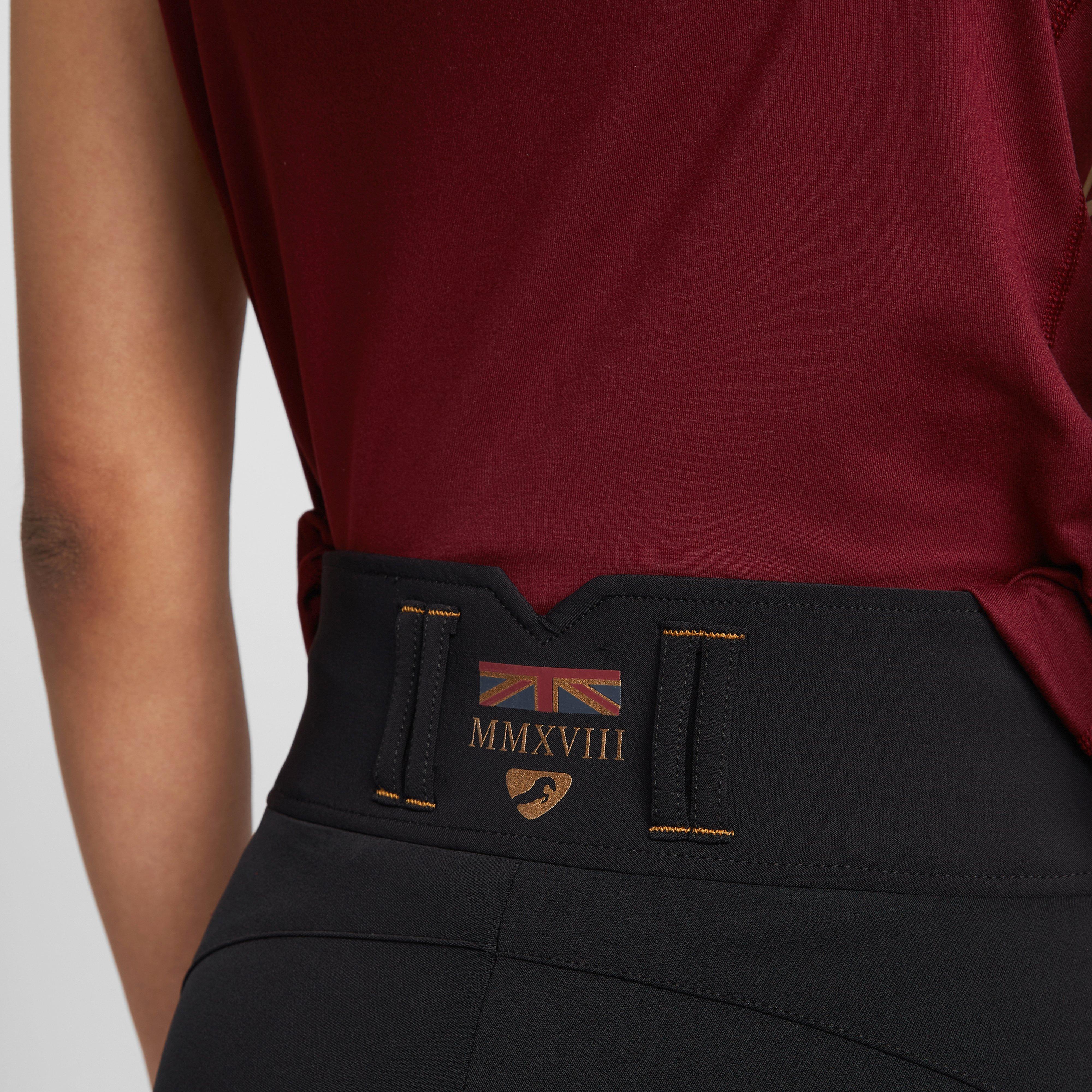 Womens Team Breeches Black