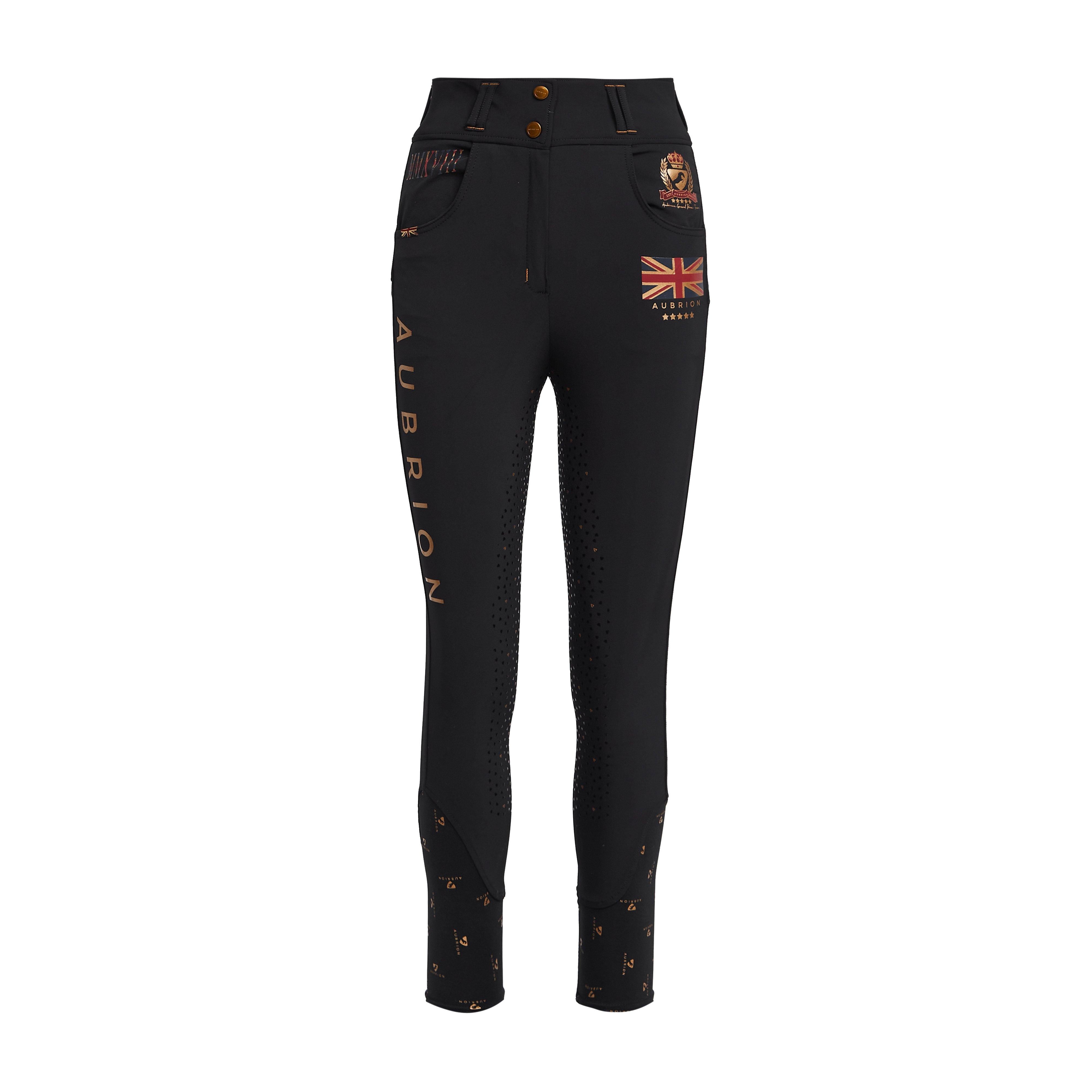 Womens Team Breeches Black