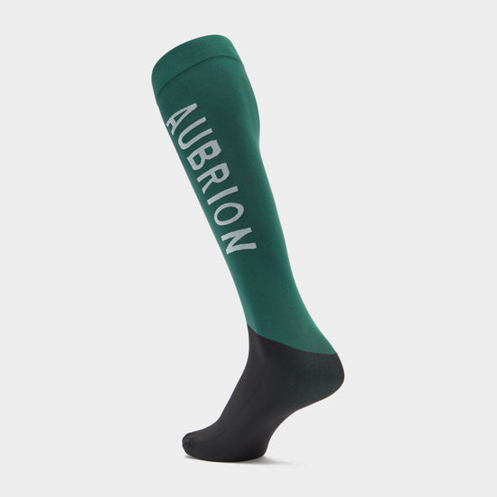 Childs Abbey Socks Green