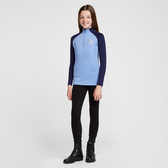 Childs Newbury Base Layer Sky Blue