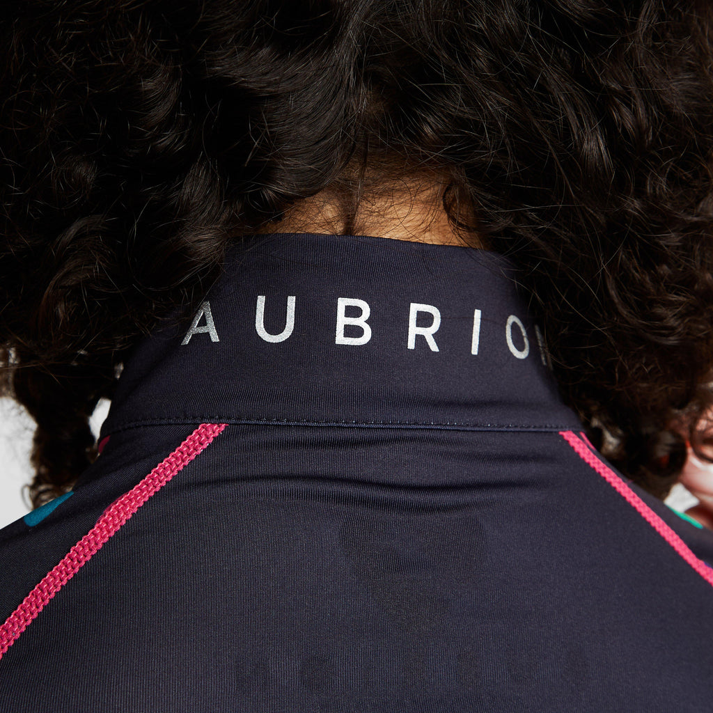 Young Rider Hyde Park Cross Country Shirt Pink Spot