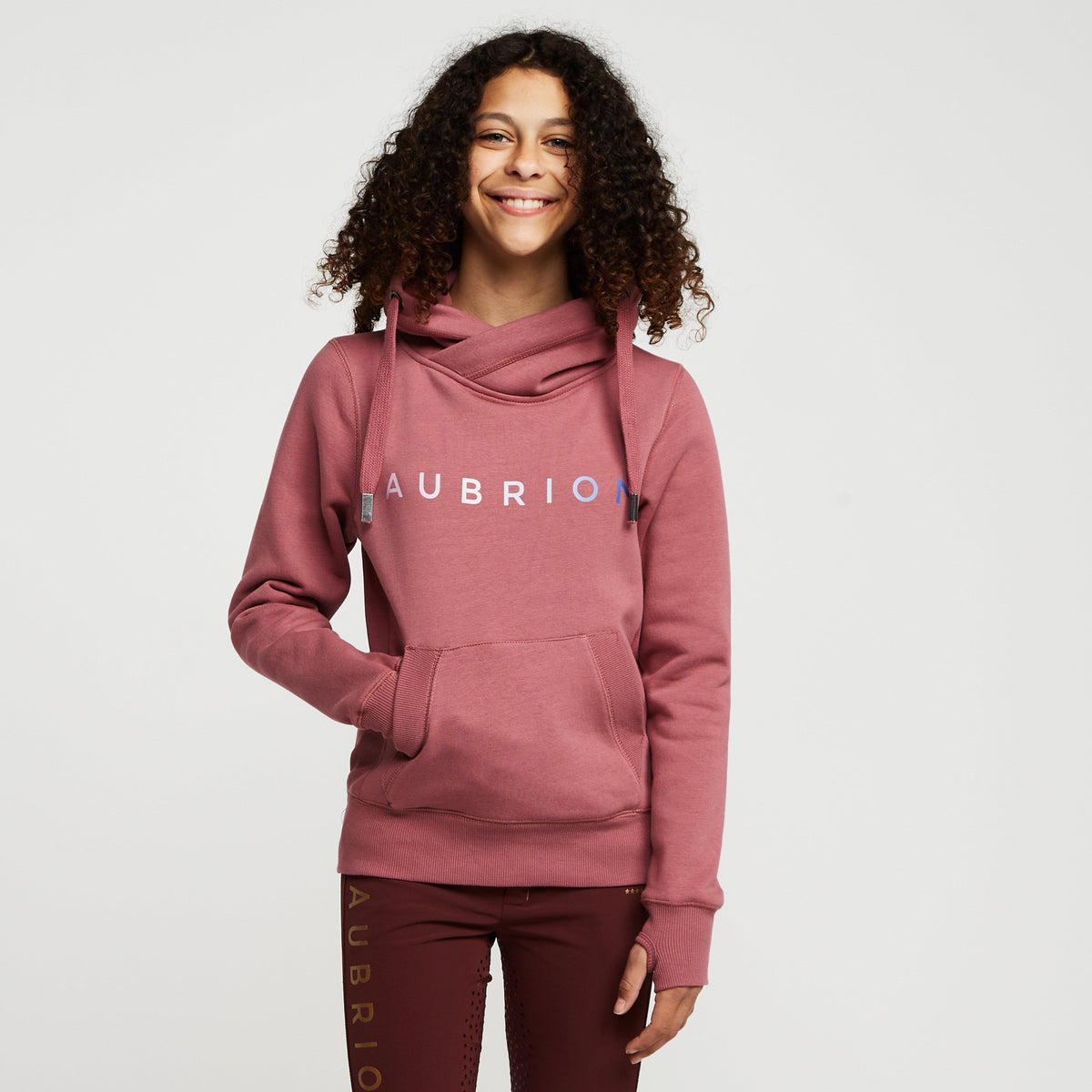 Childs Latimer Hoodie Dusky Pink