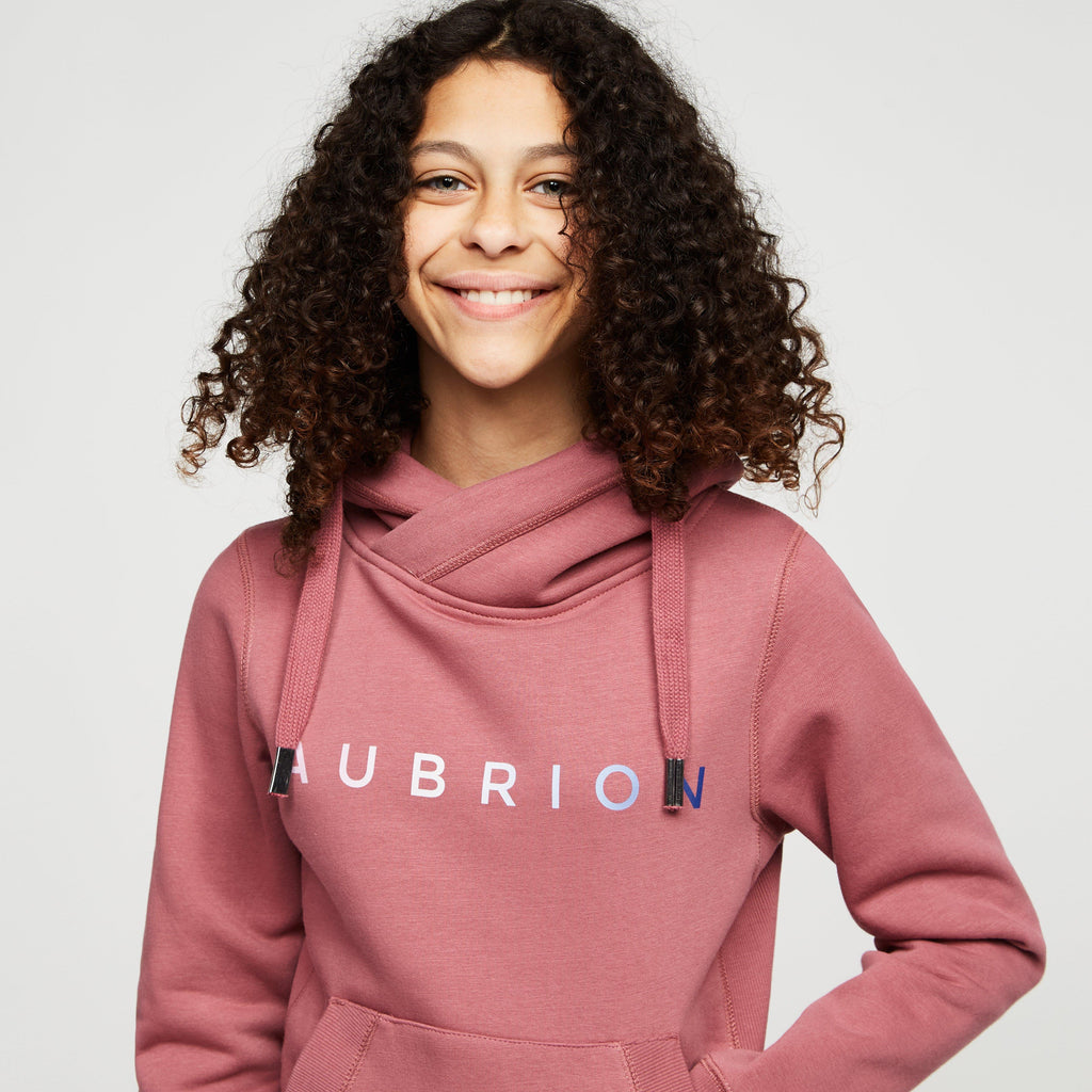 Childs Latimer Hoodie Dusky Pink