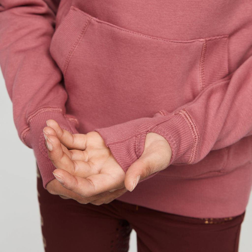 Childs Latimer Hoodie Dusky Pink