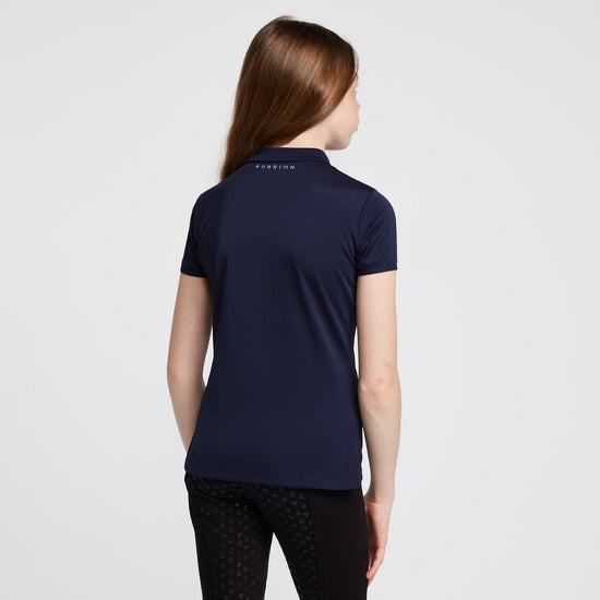 Childs Parsons Tech Polo Shirt Dark Navy