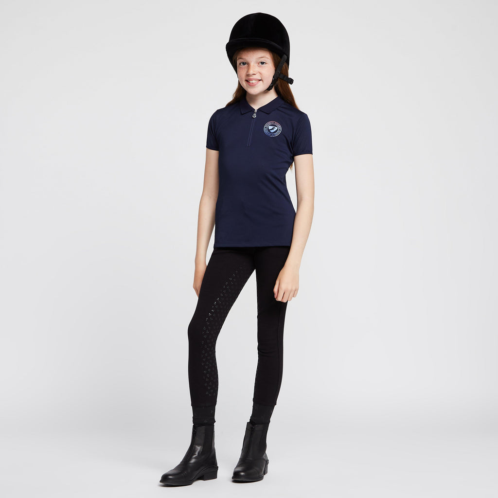 Childs Parsons Tech Polo Shirt Dark Navy