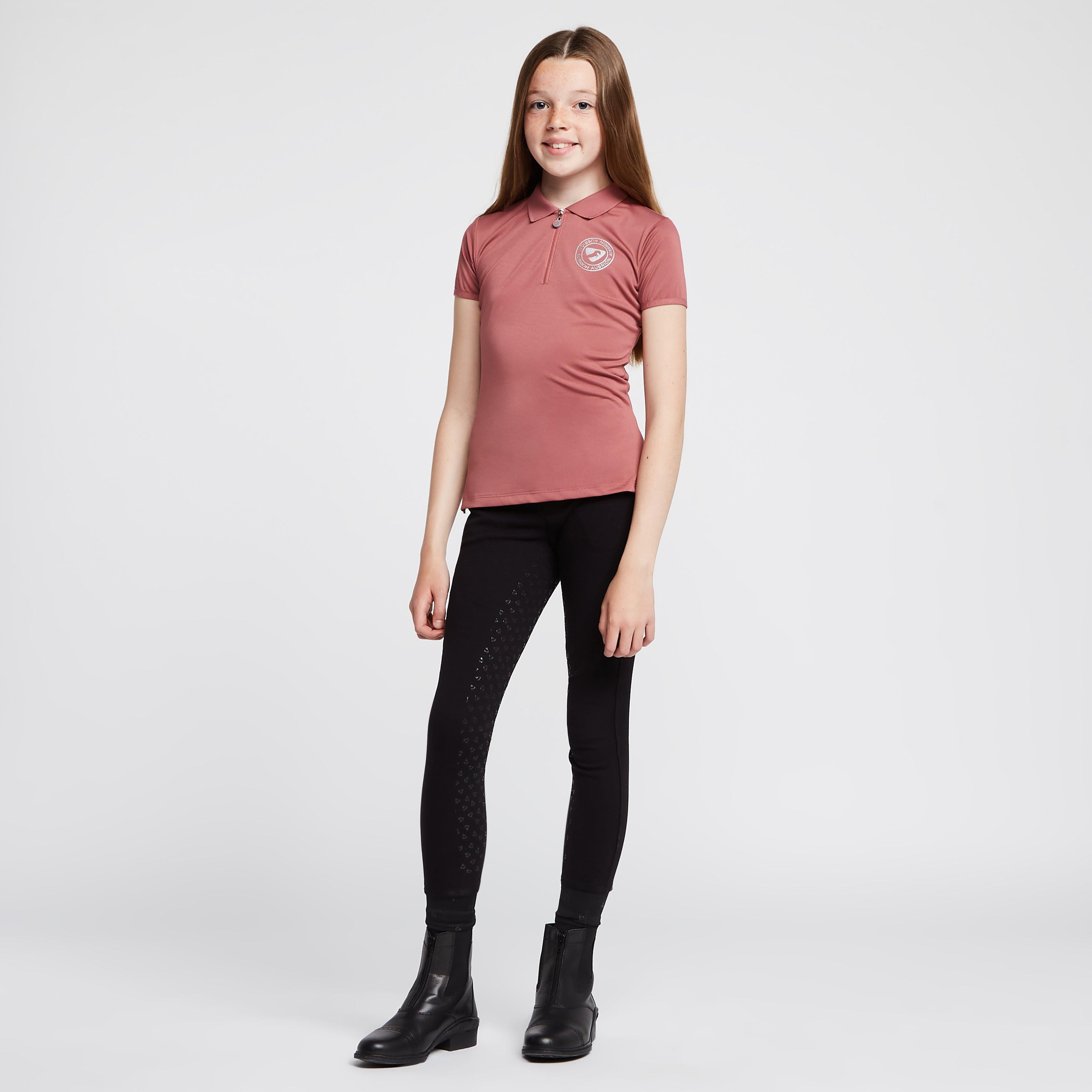 Childs Parsons Tech Polo Shirt Dusky Pink