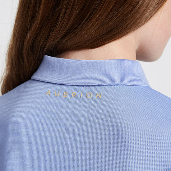 Childs Parsons Tech Polo Shirt Sky Blue