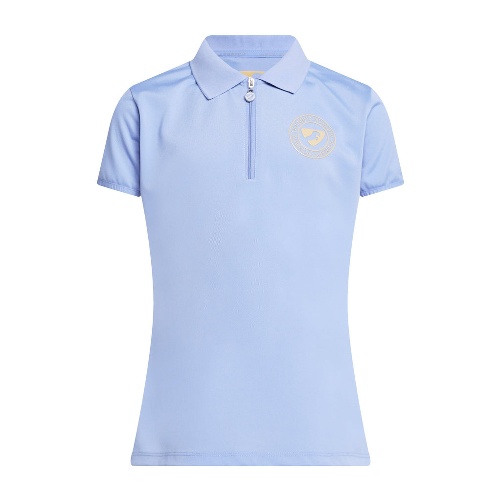 Childs Parsons Tech Polo Shirt Sky Blue