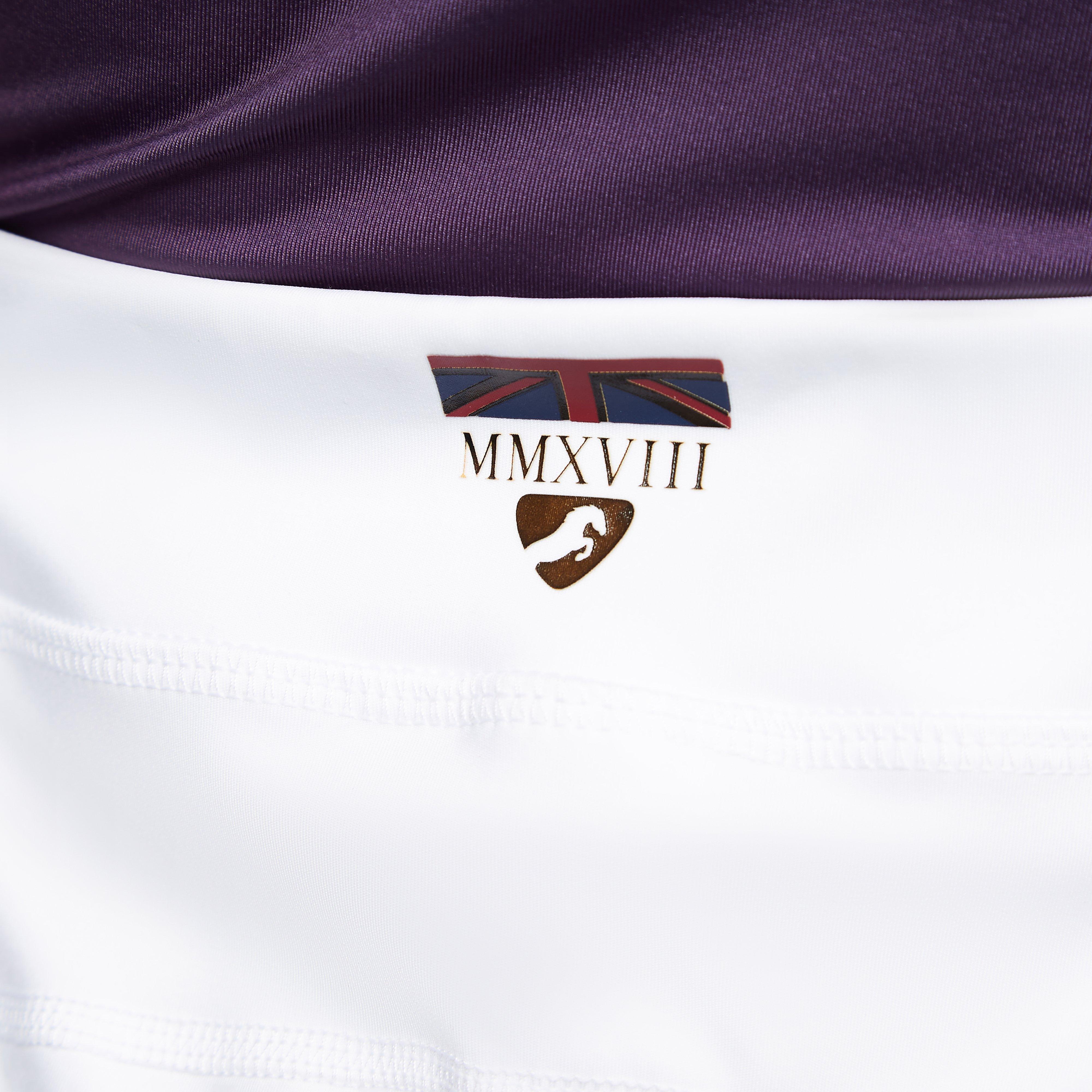 Childs Team Riding Tights White