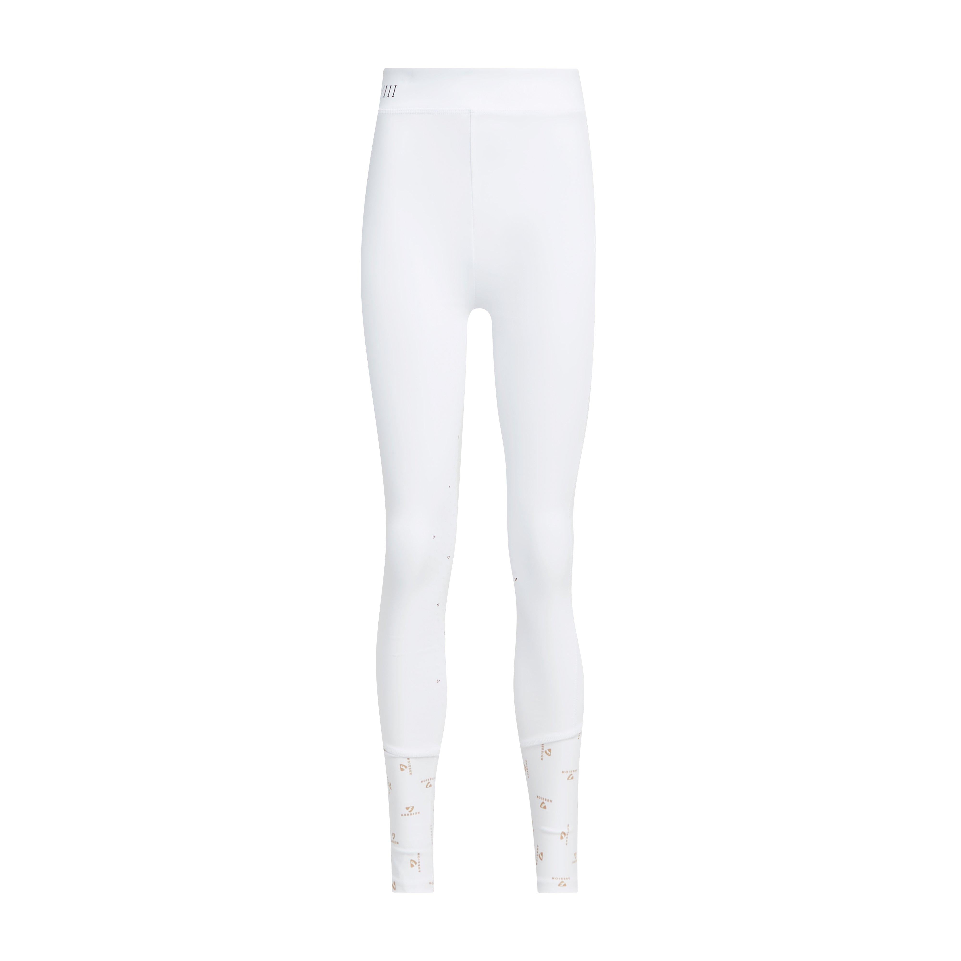 Childs Team Riding Tights White