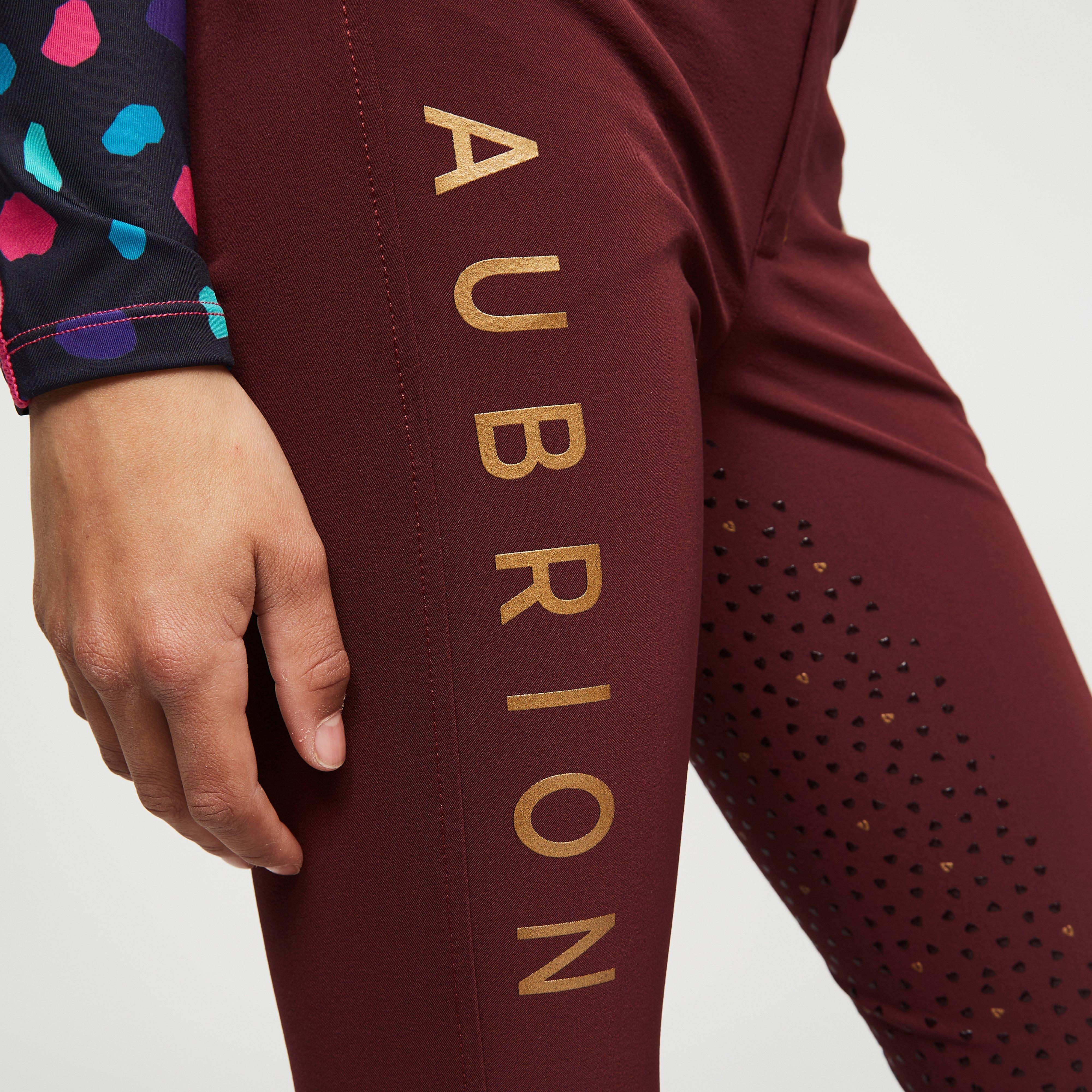 Childs Team Breeches Burgundy