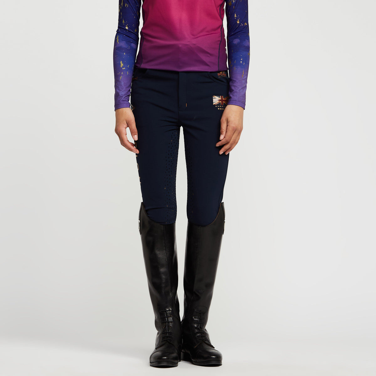 Childs Team Breeches Navy