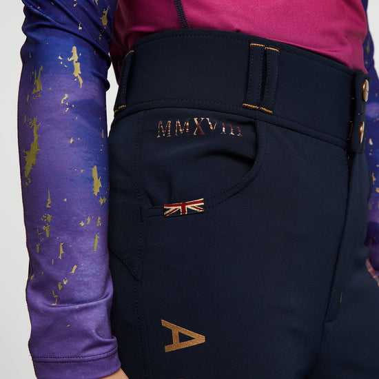 Childs Team Breeches Navy