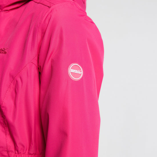 Kids Talei Waterproof Jacket Pink Fusion