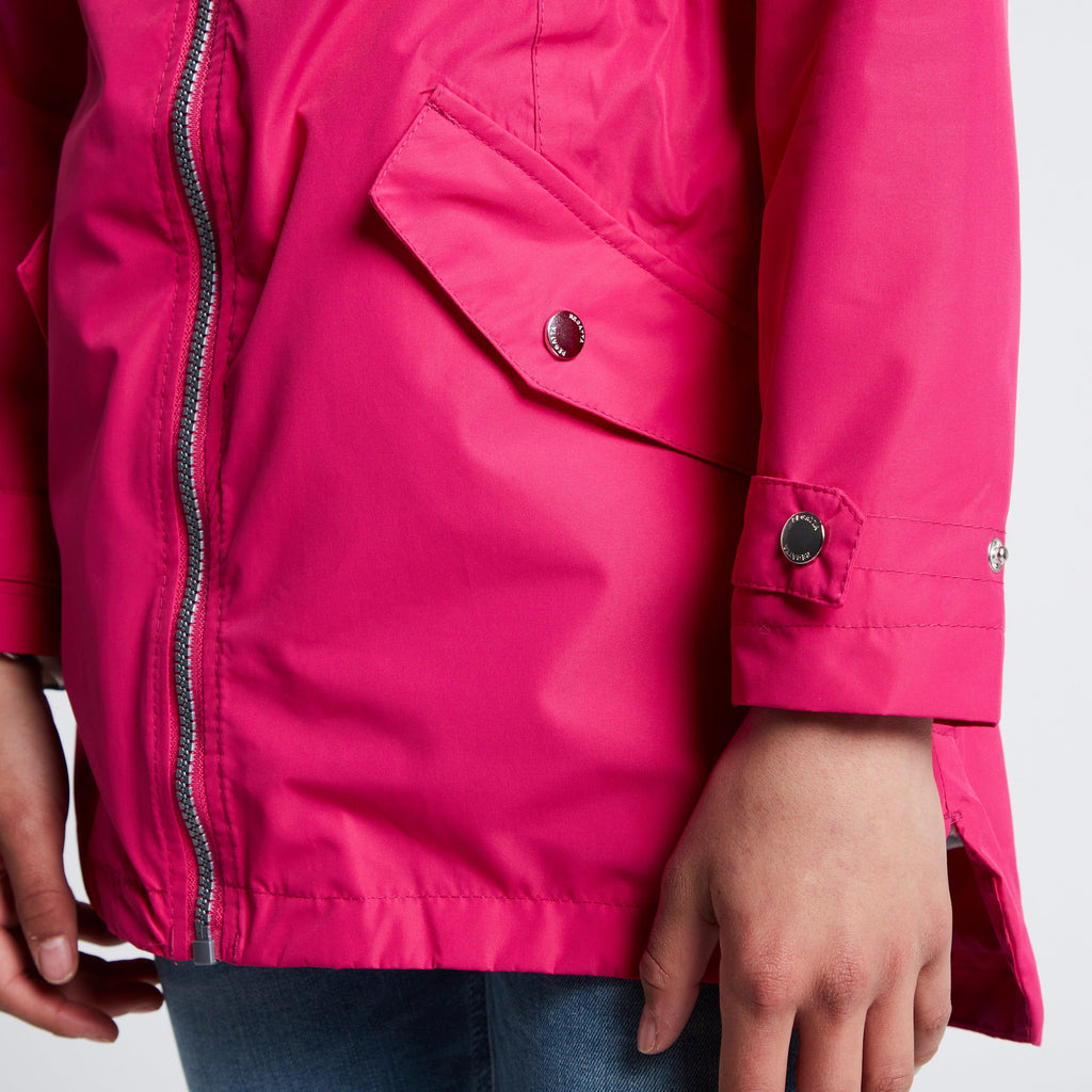 Kids Talei Waterproof Jacket Pink Fusion