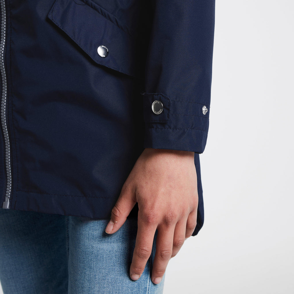 Kids Talei Waterproof Jacket Navy