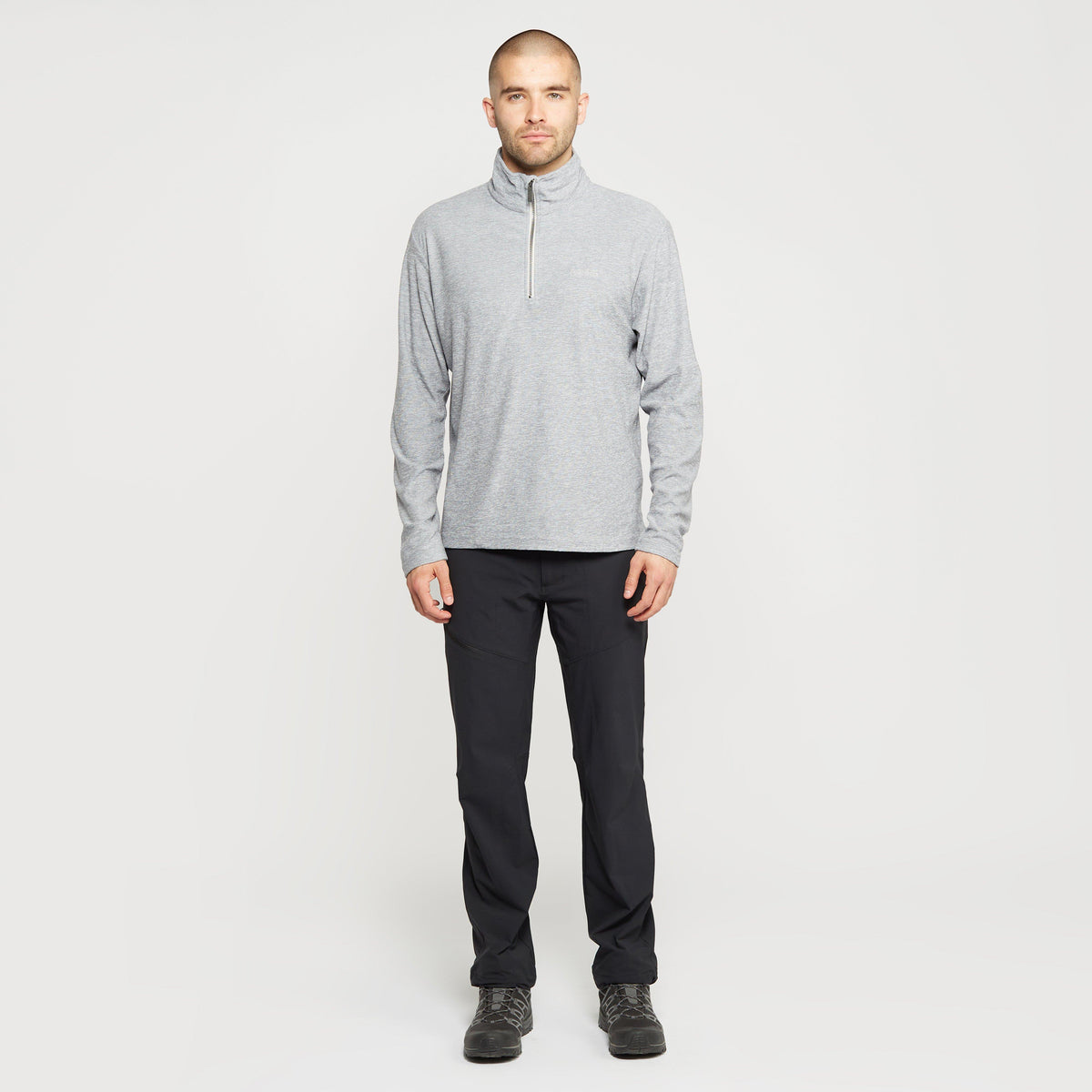 Mens Elgor II Fleece Grey Marl