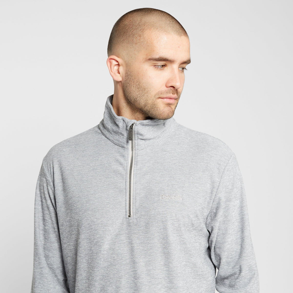 Mens Elgor II Fleece Grey Marl