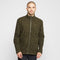 Mens Eildon Full Zip Fleece Dark Khaki Black Marl