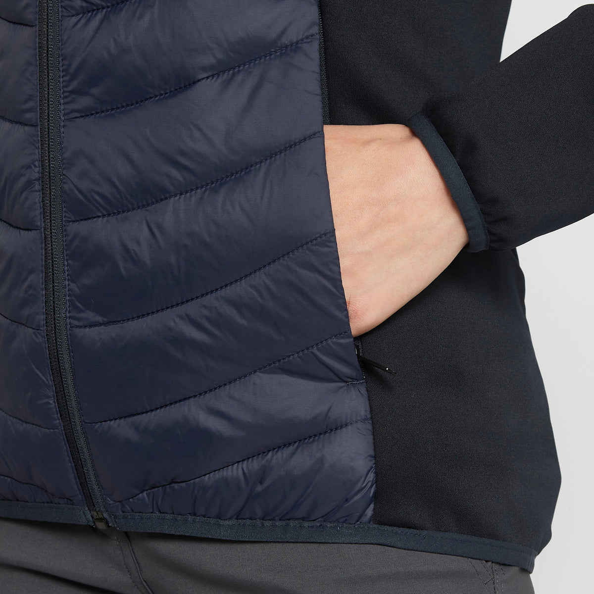 Ladies Clumber II Hybrid Jacket Navy