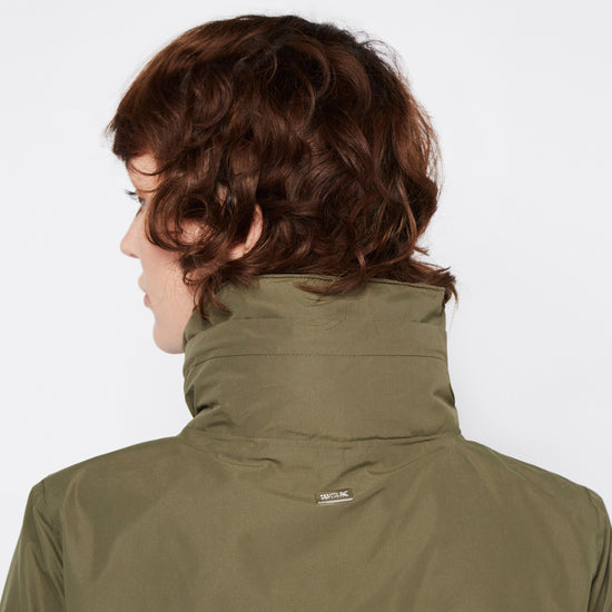 Ladies Nadira Waterproof Jacket Khaki