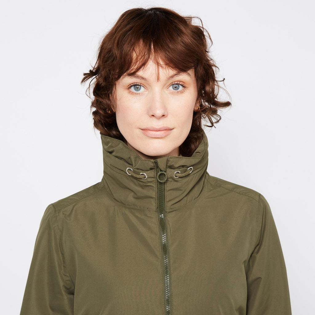 Ladies Nadira Waterproof Jacket Khaki