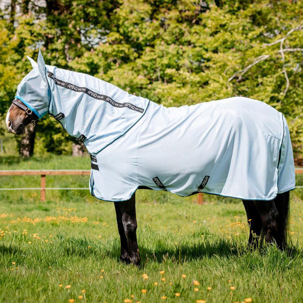 Amigo Bug Combo Fly Rug Azure Blue