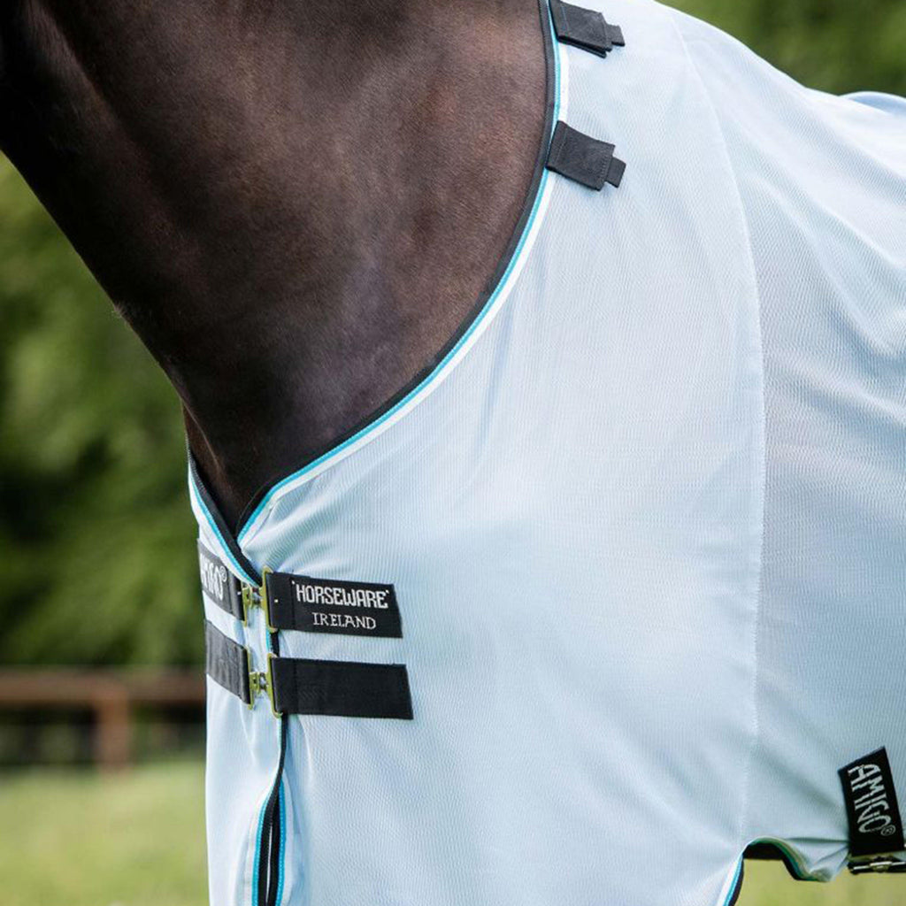 Amigo Bug Combo Fly Rug Azure Blue