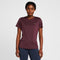 Womens Tabitha T-Shirt Burgundy Red Mahogany