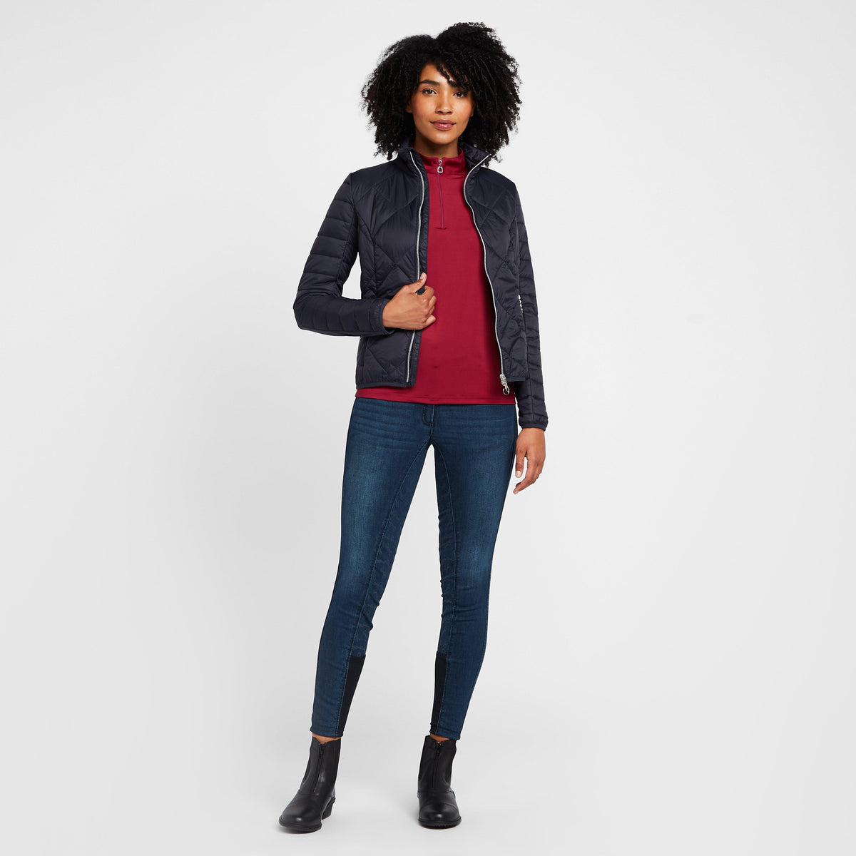 Womens Elena Lightweight Jacket Dark Navy