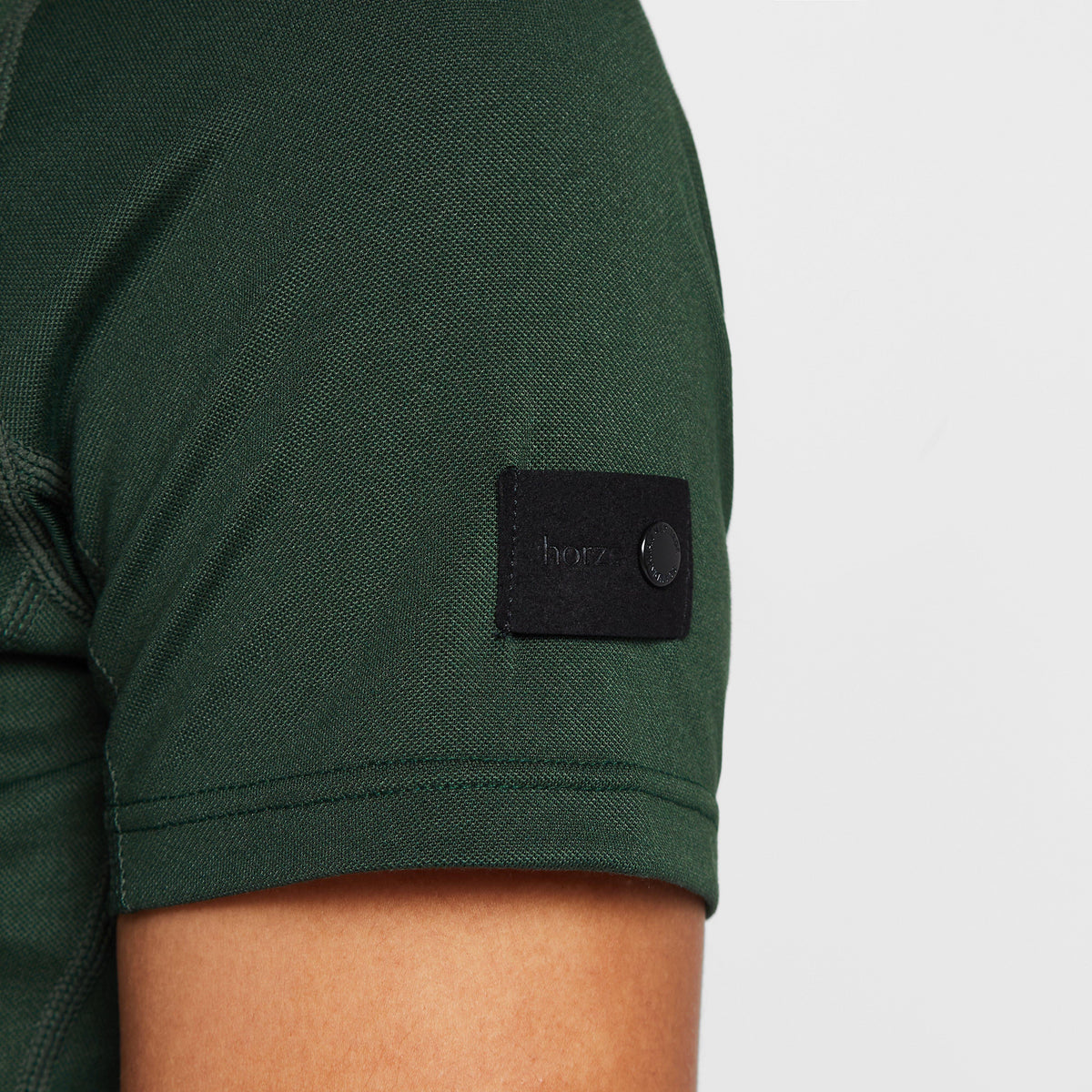 Womens Tiana Pique Short Sleeve Polo Shirt Mountain View Green