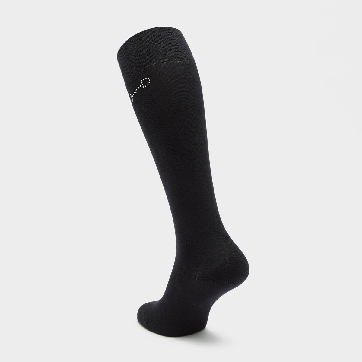 Womens Crystal Detail Knee Socks Dark Navy