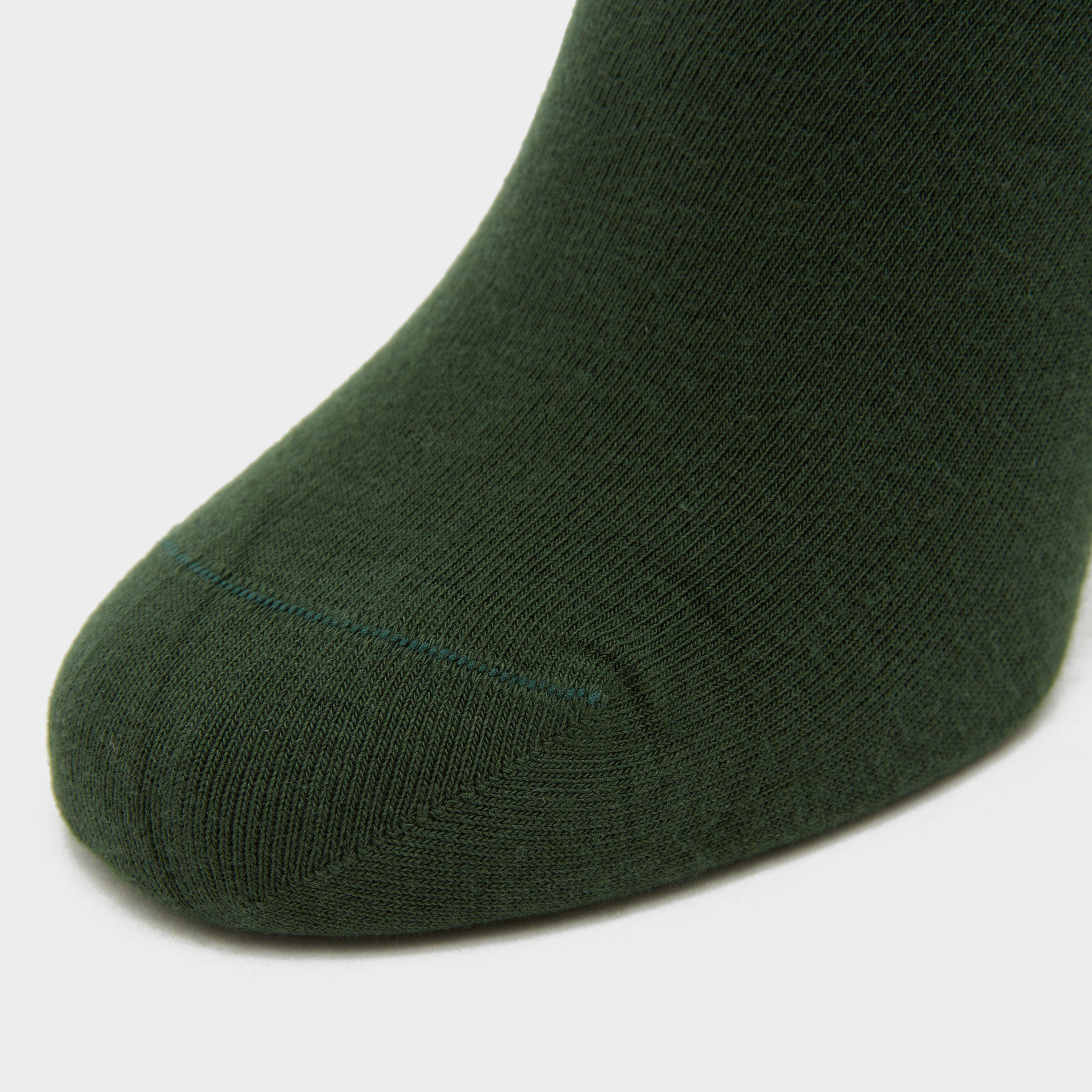Womens Crystal Detail Knee Socks Mountain View Green