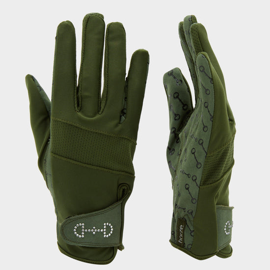 Womens Arielle Summer Gloves Mountain View Green