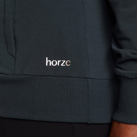 Womens Organic Remy Cotton Sweatshirt Obscure Night Blue